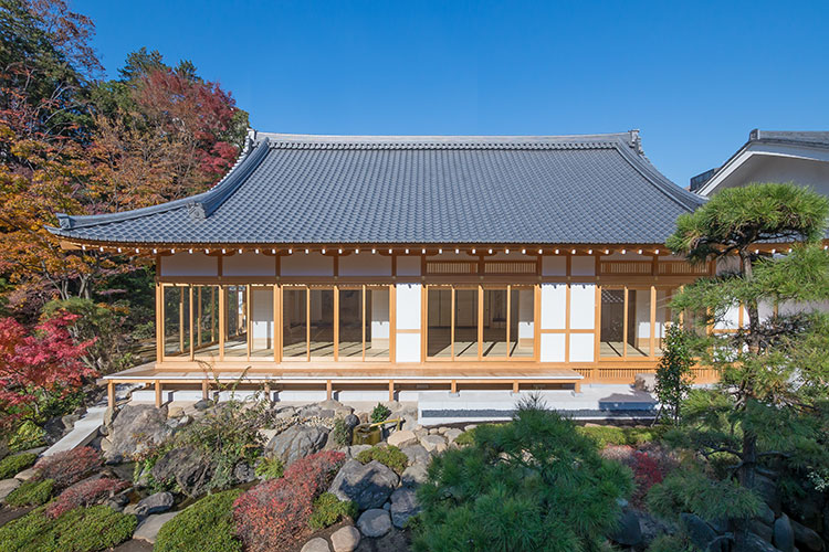 萬松山泉岳寺 新書院　外観南面