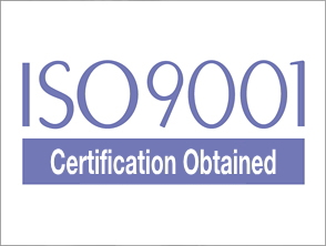 Acquired ISO9001 certification