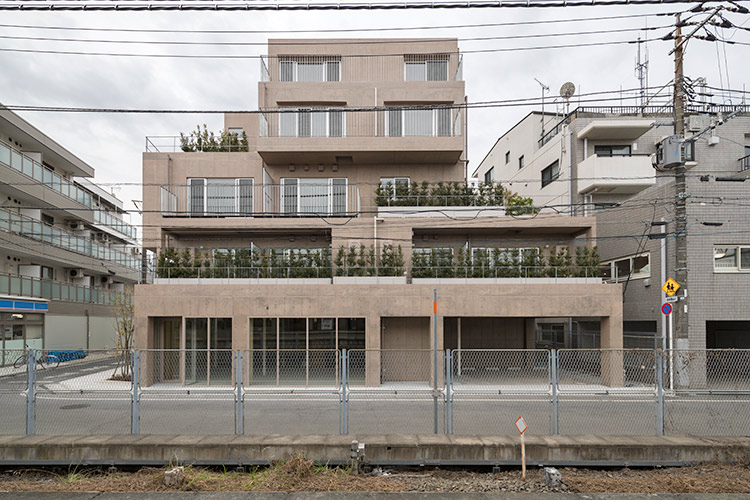ソヨカゼテラス永福町　外観北面全景
