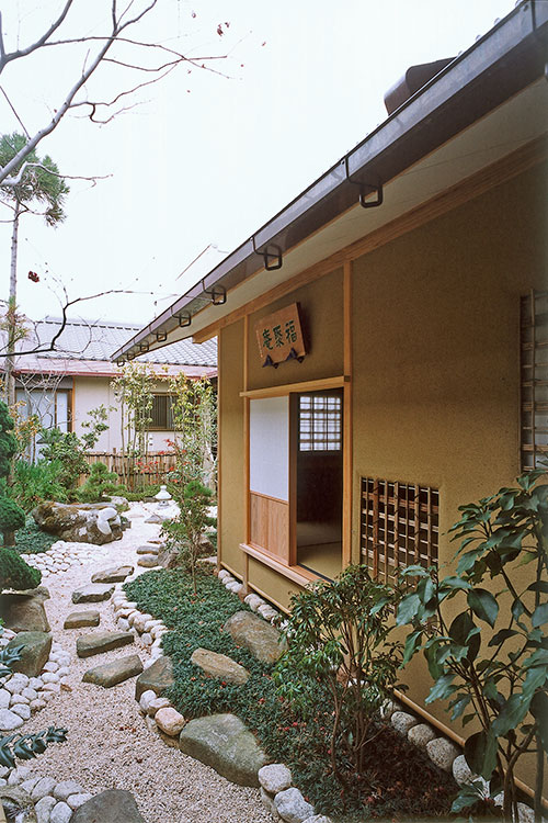 真言宗智山派 圓福寺 茶室 福聚庵　南面