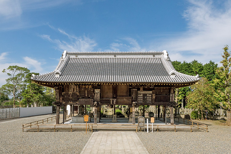 成田山新勝寺 額堂　外観北面