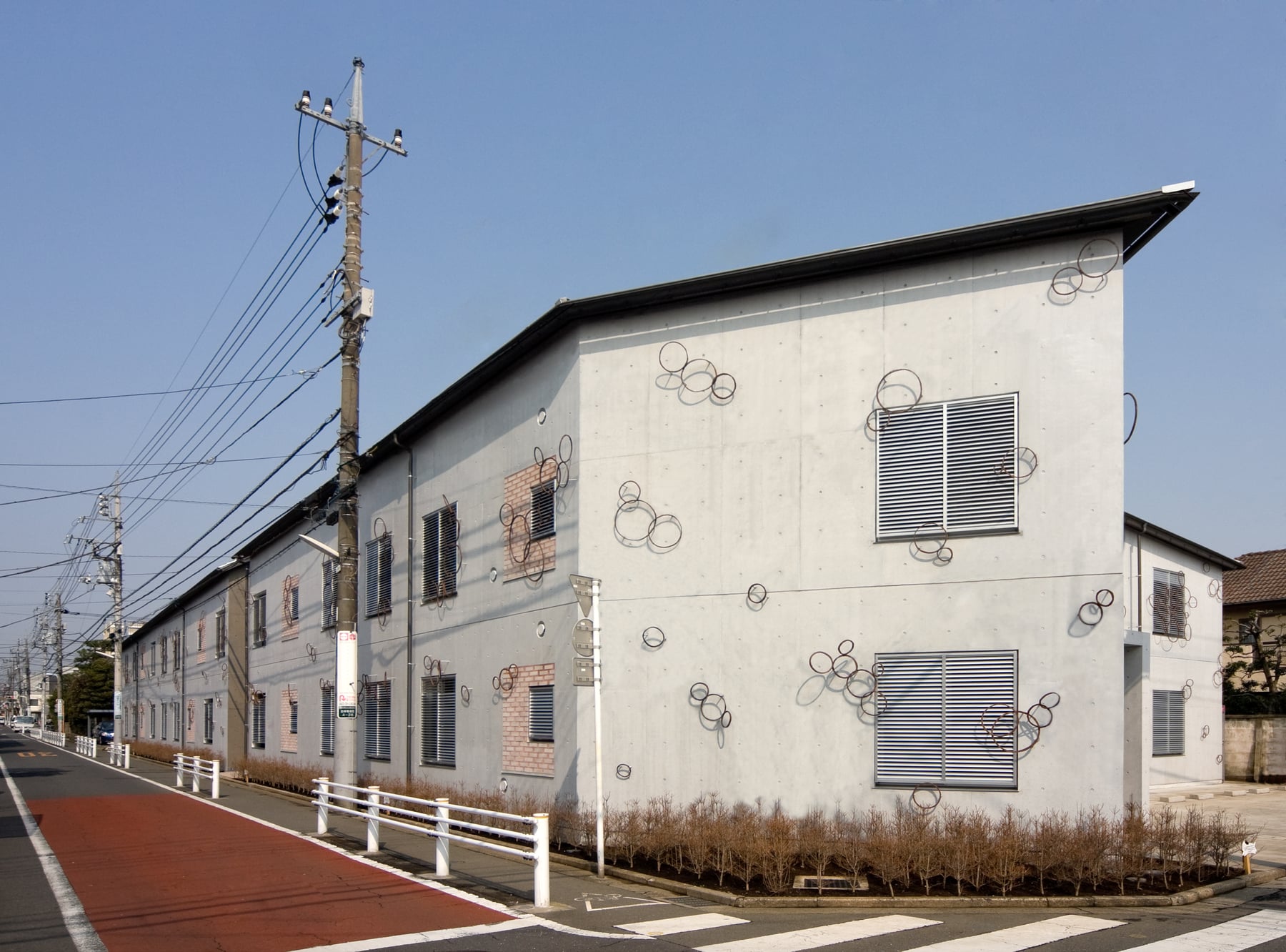 Maison AoAo（集合住宅）　外観南東面