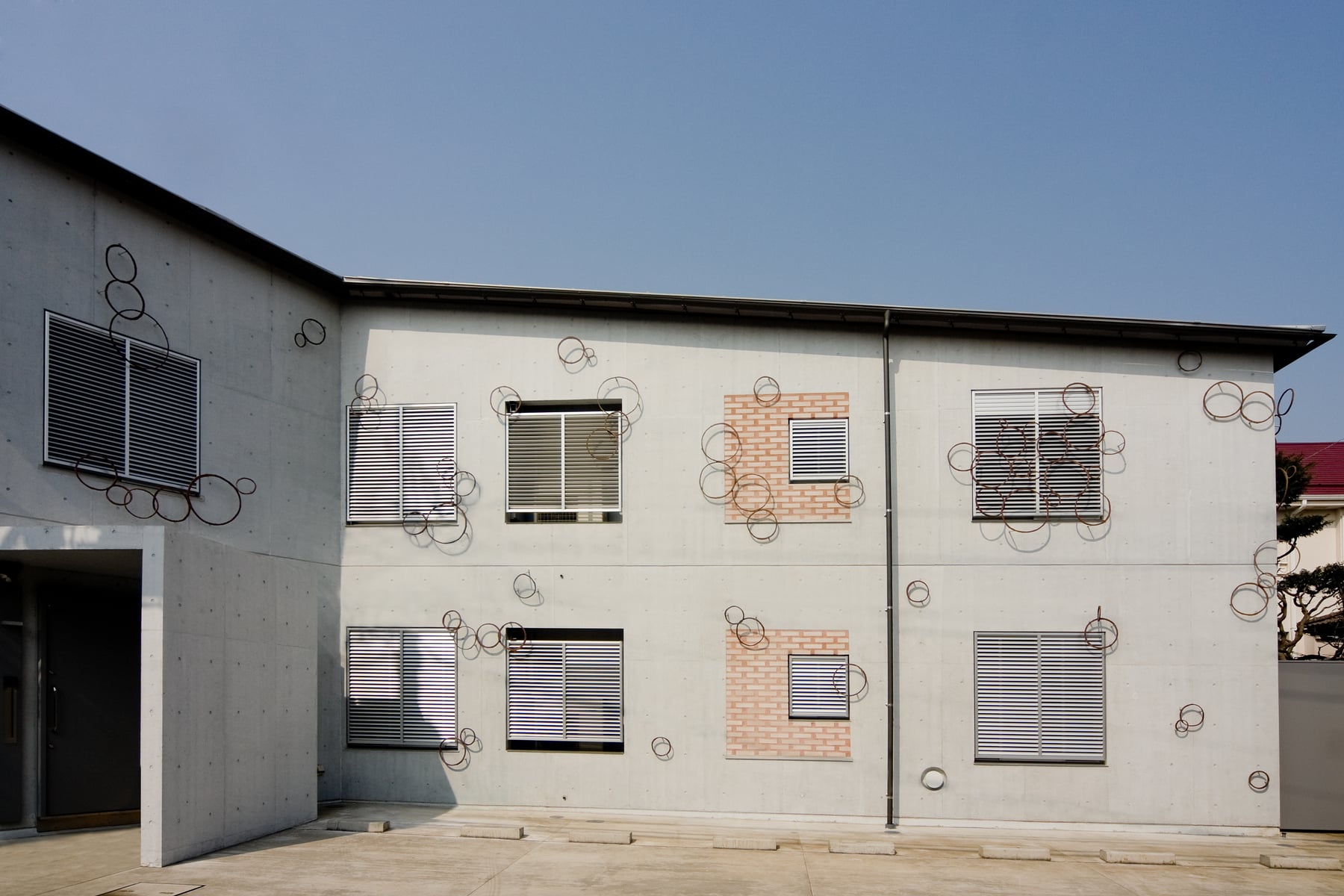 Maison AoAo（集合住宅）　外観東面