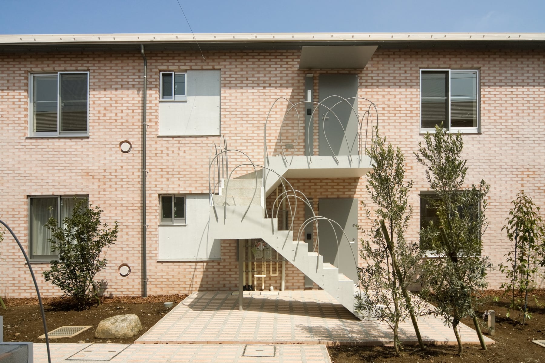 Maison AoAo（集合住宅）　北側ブロック南面