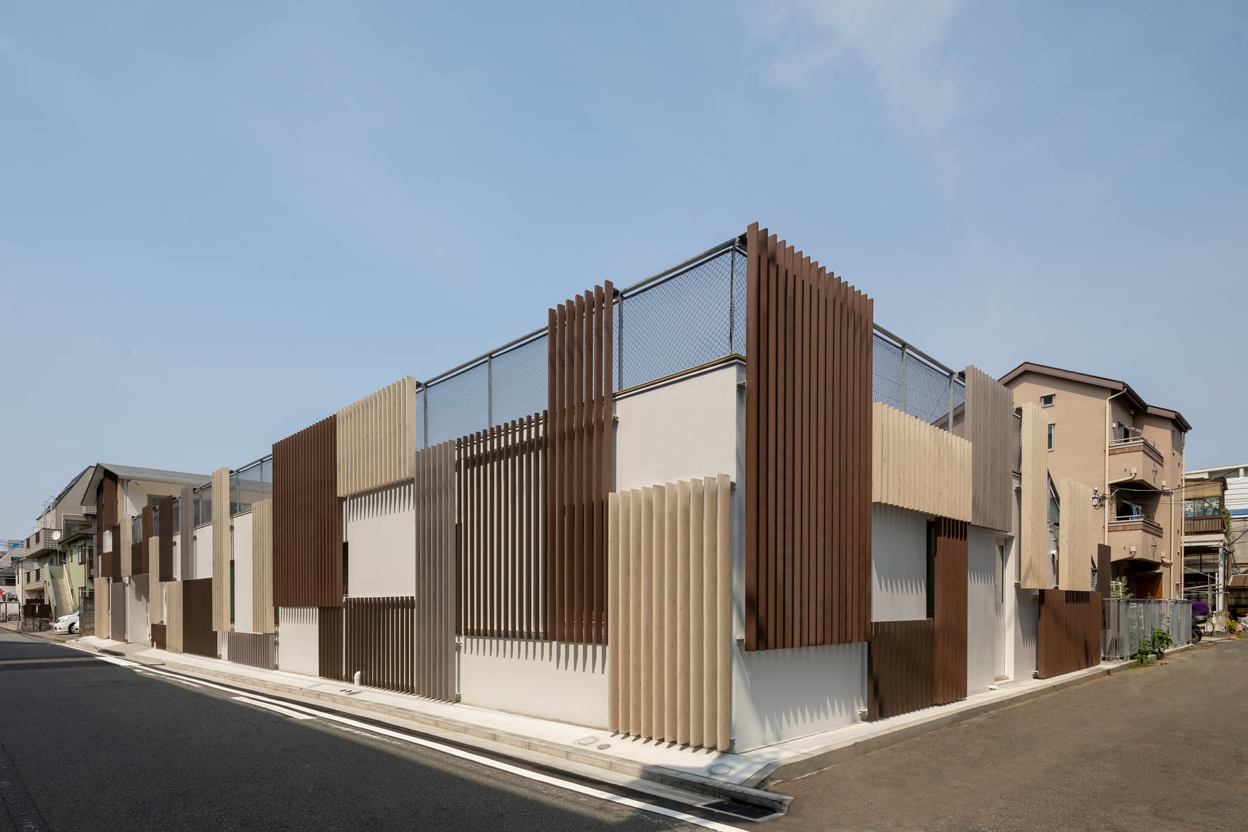 高木学園附属幼稚園（幼稚園）　外観南西面