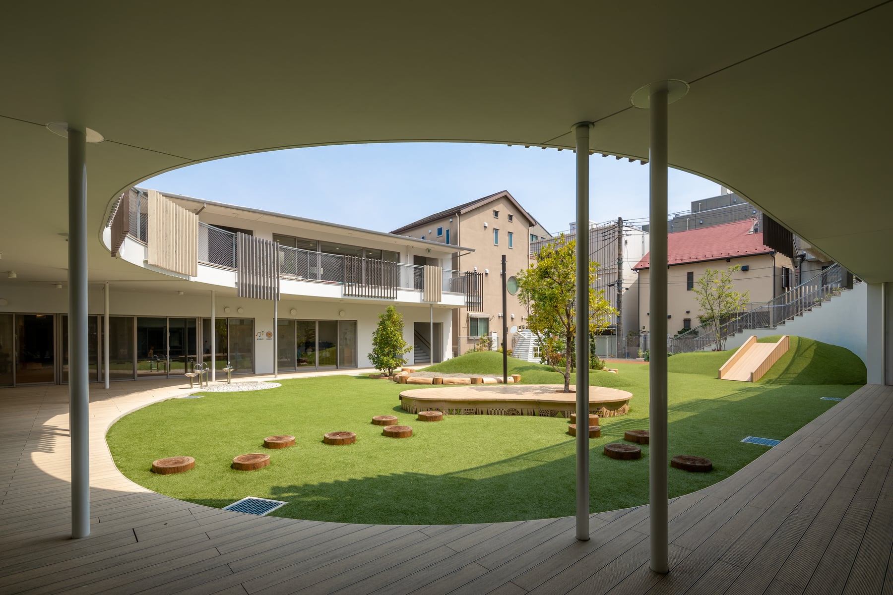 高木学園附属幼稚園（幼稚園）　園庭