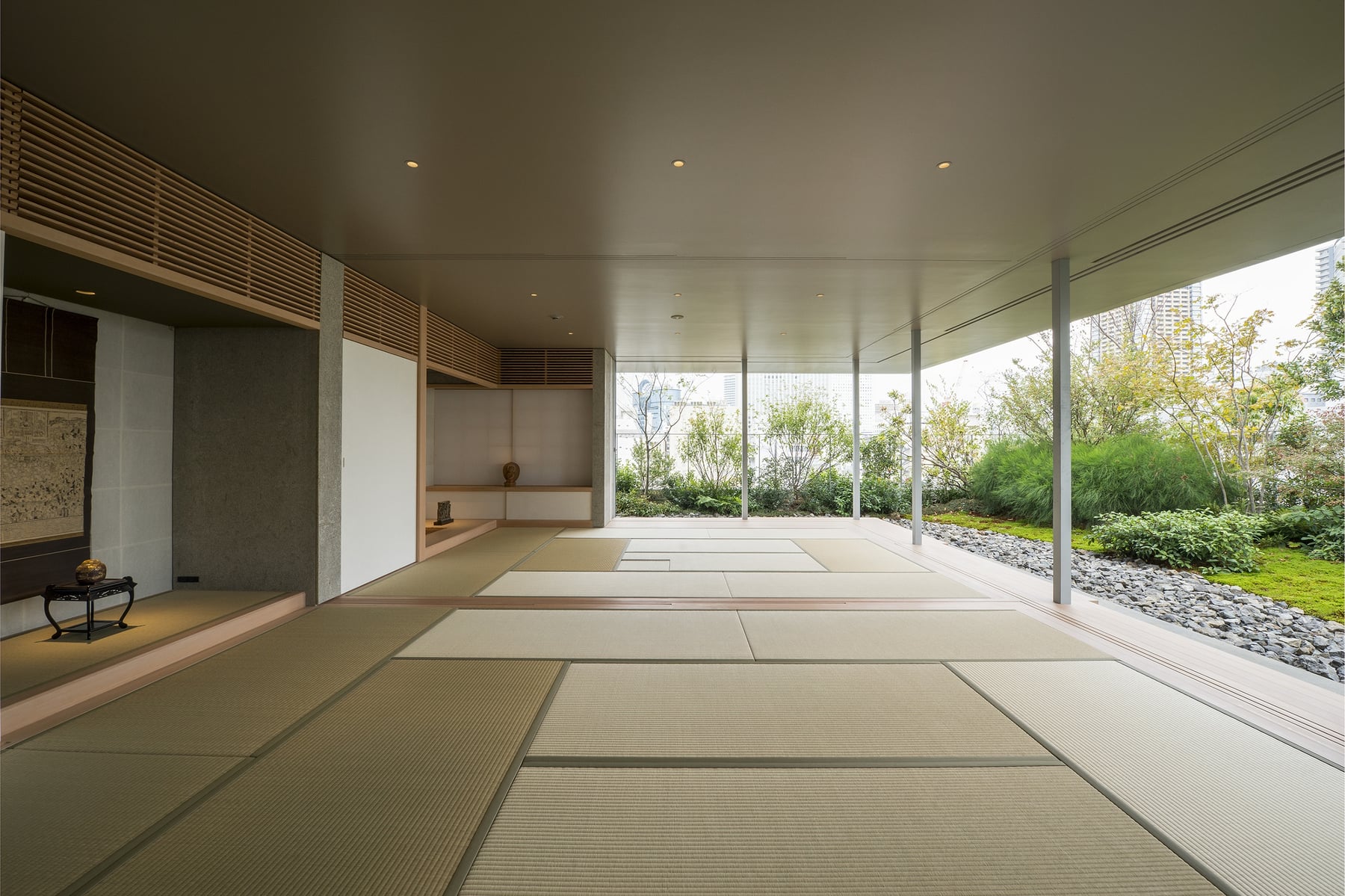 日蓮宗松栄山 仙行寺（宗教施設）　上階の客間 松栄庵